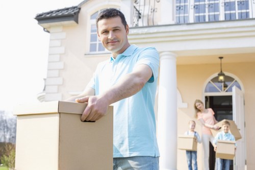 Man with van removal service helping with a local move in Plaistow