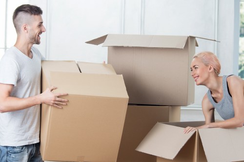 Commercial moving truck support for offices and shops in Plaistow