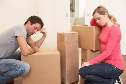 Removal van used for furniture transport and household moves in Plaistow