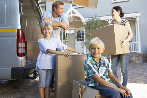 Removal truck hire preparation and loading for a Plaistow move