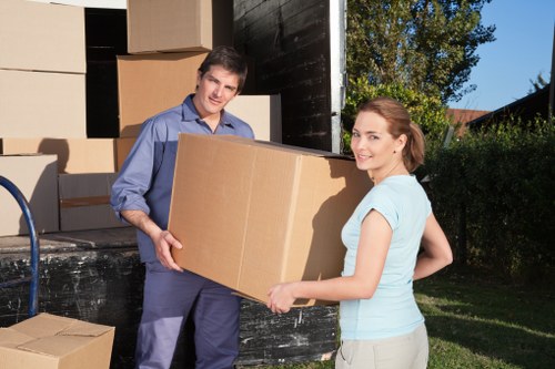 Movers planning a local removal route in Plaistow